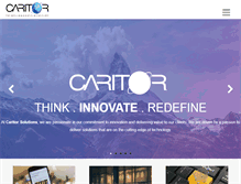 Tablet Screenshot of caritorsolutions.com